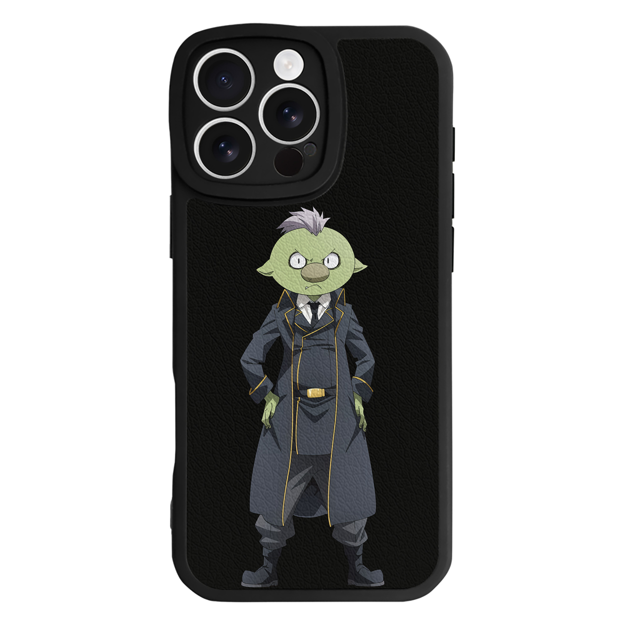 （画像用） 転スラ Regarding Reincarnated to Slime 【iPhone 16シリーズ対応】シリコンスマホケース（レザー調） 材質：シリコン